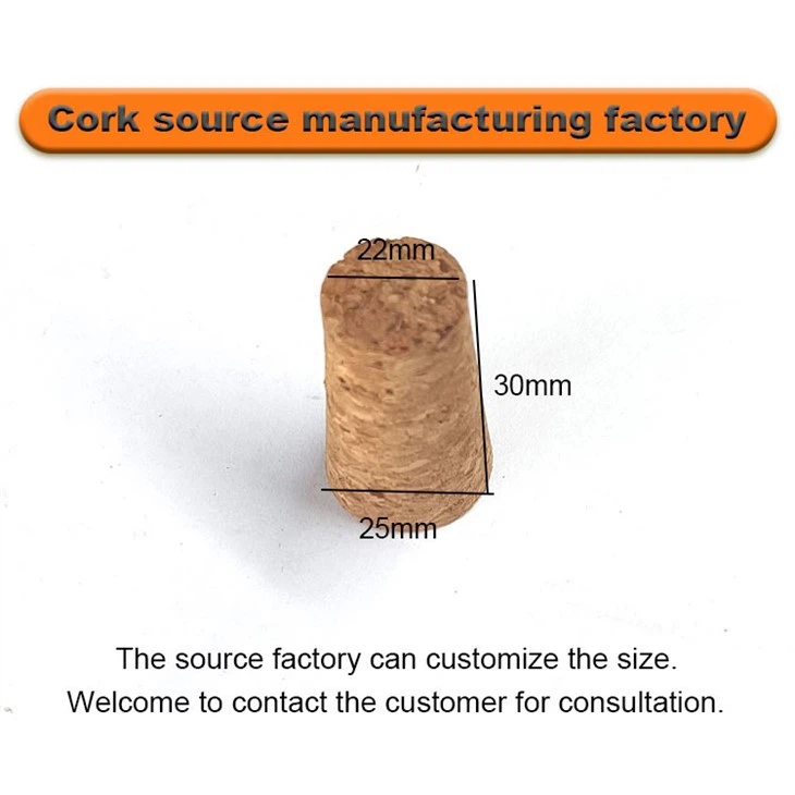 Tapered Cork Stopper